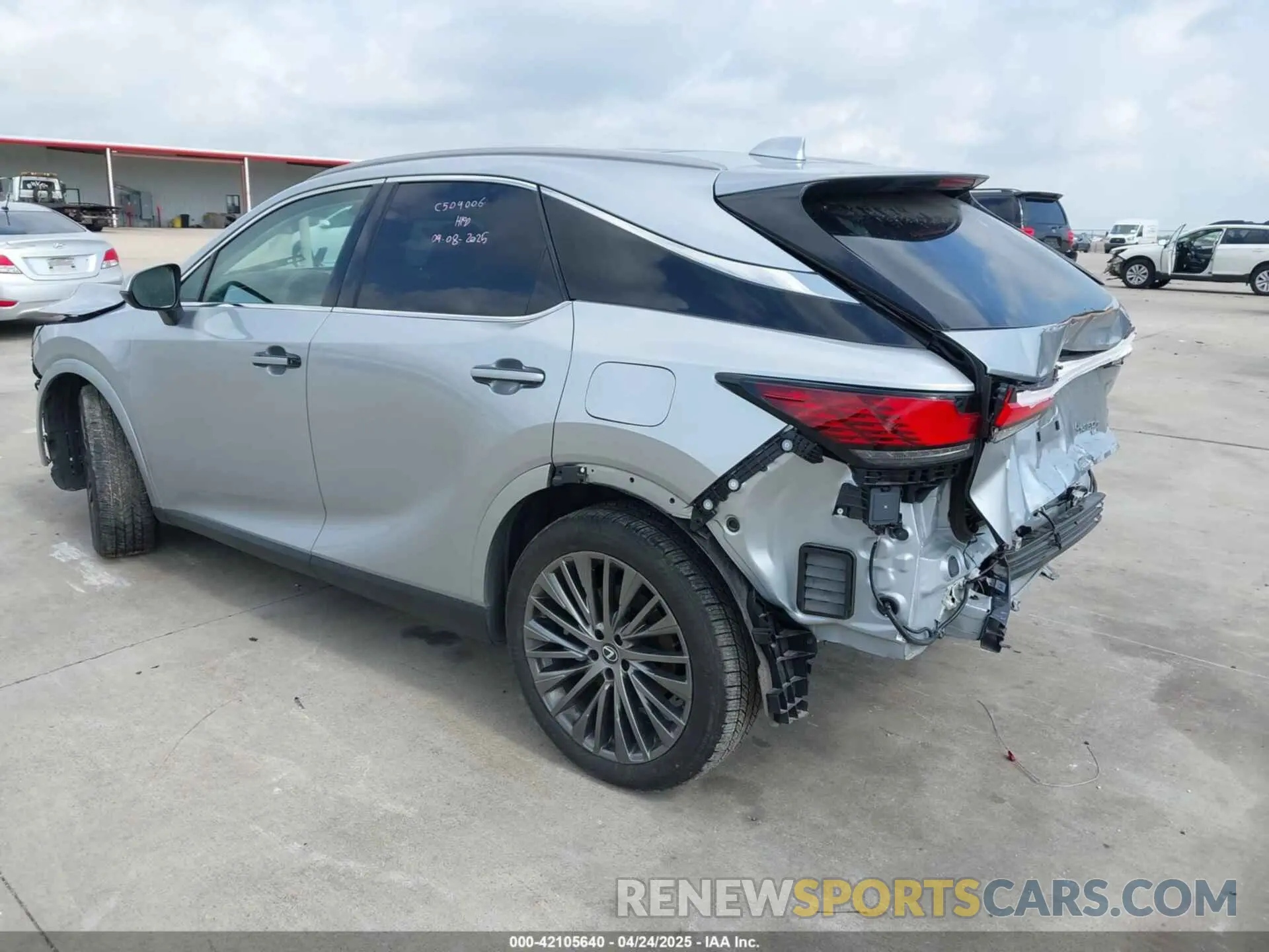 3 Photograph of a damaged car 2T2BBMCA8PC022516 LEXUS RX 350H 2023