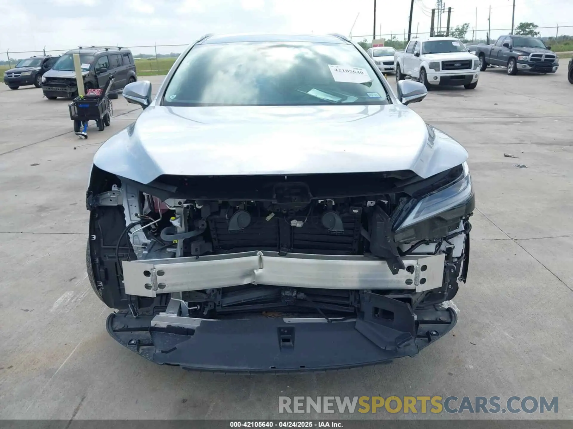 6 Photograph of a damaged car 2T2BBMCA8PC022516 LEXUS RX 350H 2023