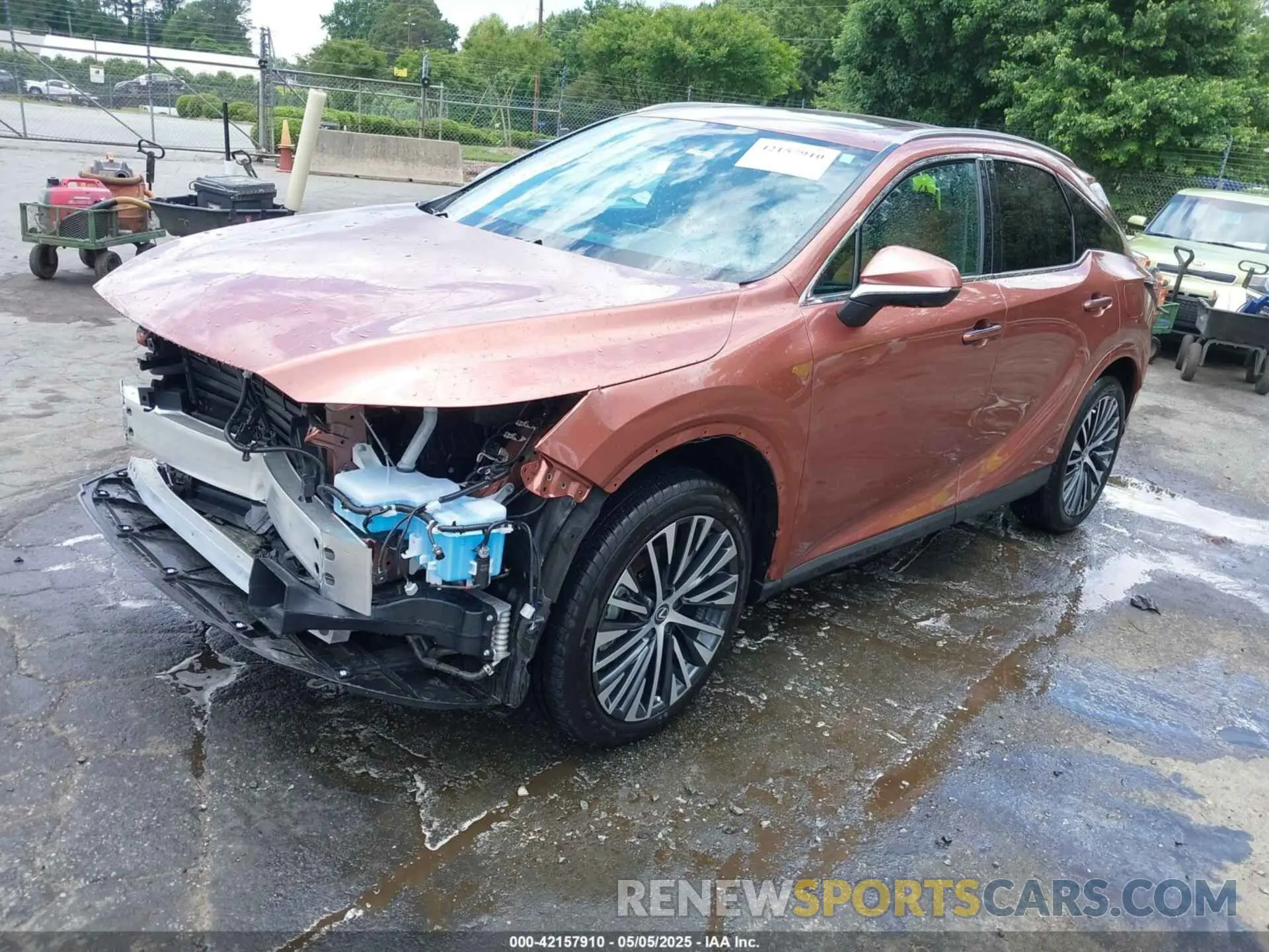 2 Photograph of a damaged car 2T2BBMCA1RC054680 LEXUS RX 350H 2024