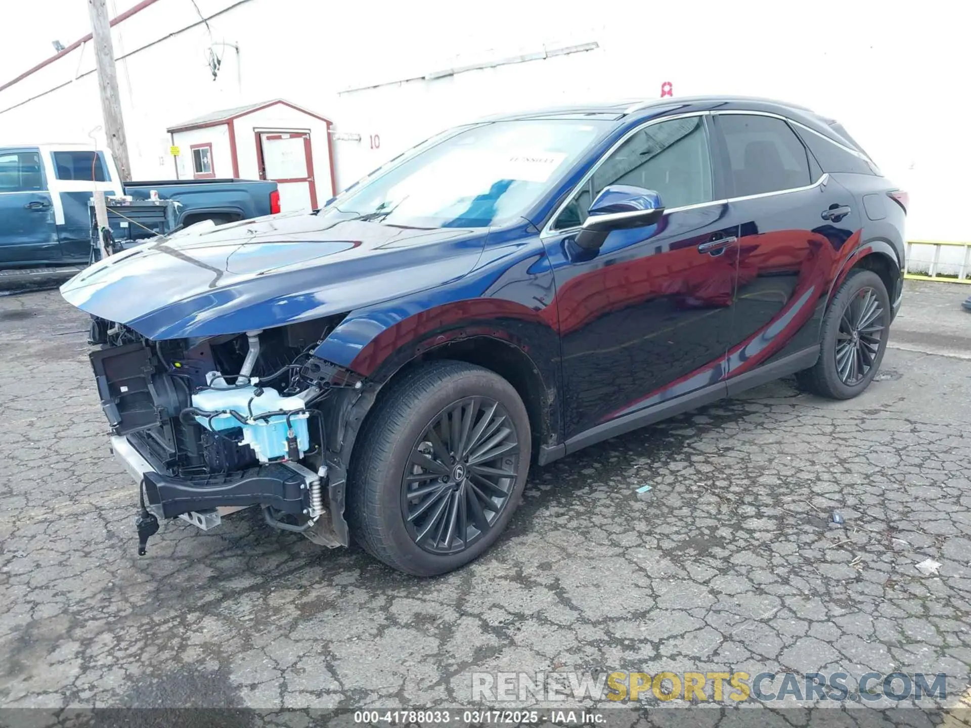 2 Photograph of a damaged car 2T2BBMCA1RC060043 LEXUS RX 350H 2024