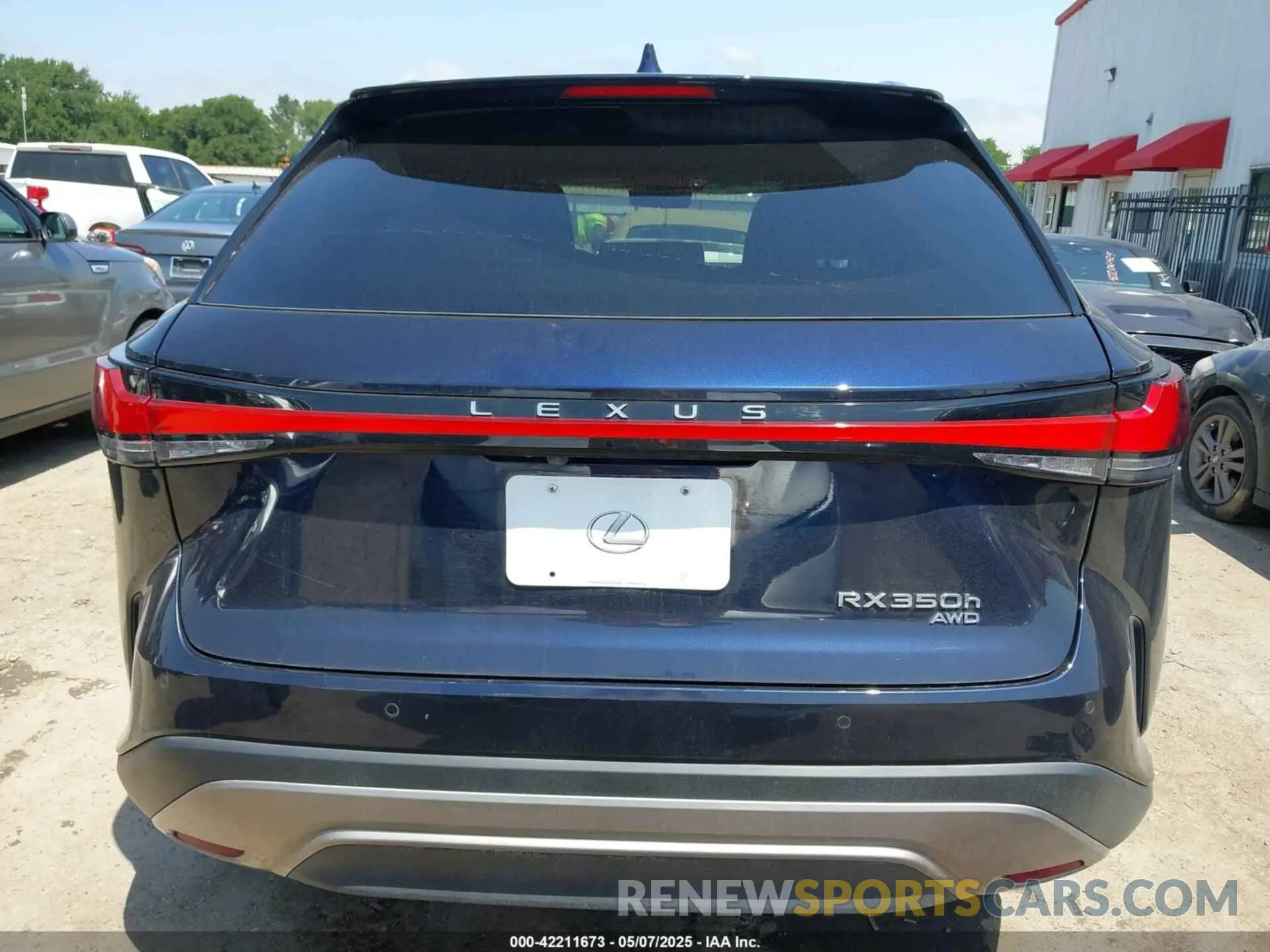 16 Photograph of a damaged car 2T2BBMCA2RC027049 LEXUS RX 350H 2024