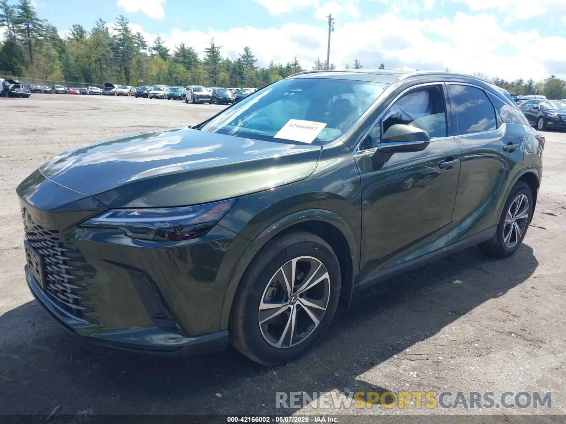 2 Photograph of a damaged car 2T2BBMCA2RC042215 LEXUS RX 350H 2024