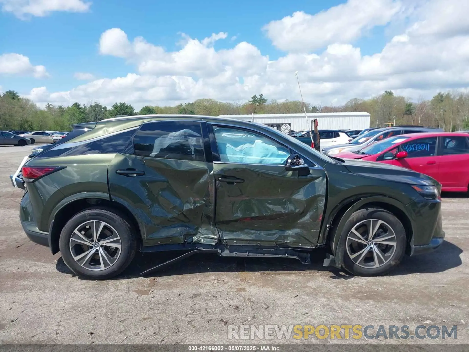 6 Photograph of a damaged car 2T2BBMCA2RC042215 LEXUS RX 350H 2024