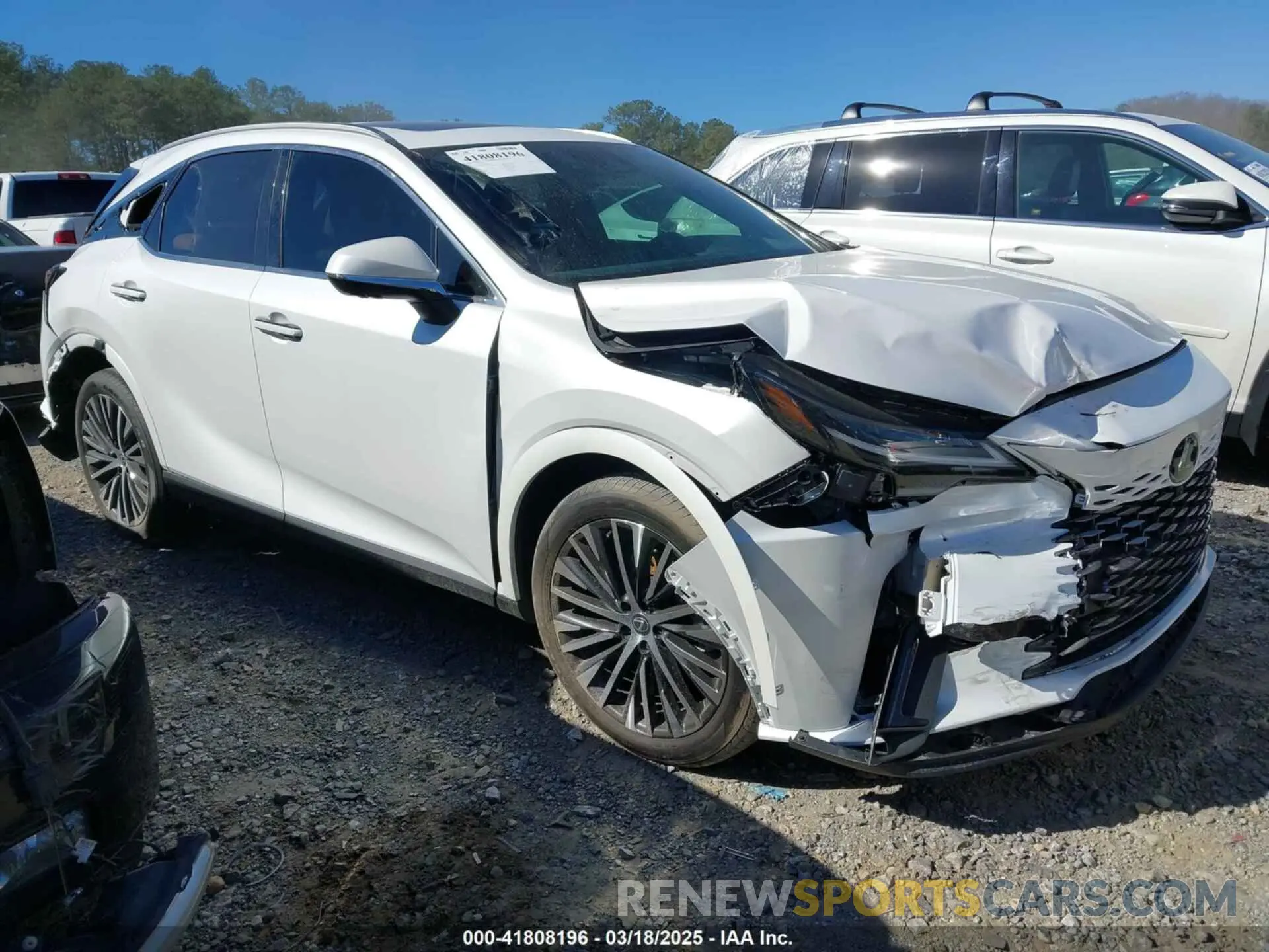 1 Photograph of a damaged car 2T2BBMCA3RC042983 LEXUS RX 350H 2024