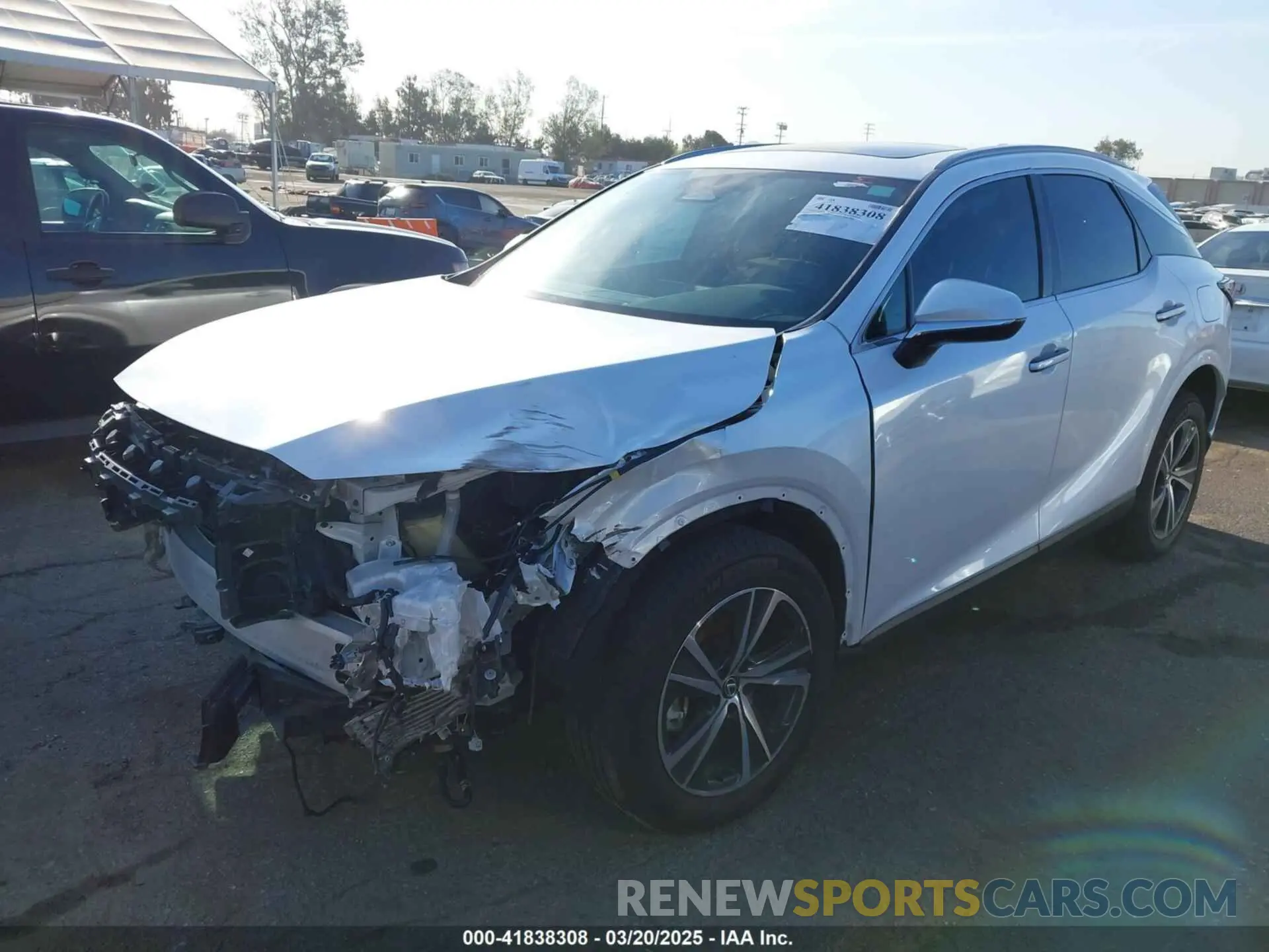 2 Photograph of a damaged car 2T2BBMCA4RC025397 LEXUS RX 350H 2024
