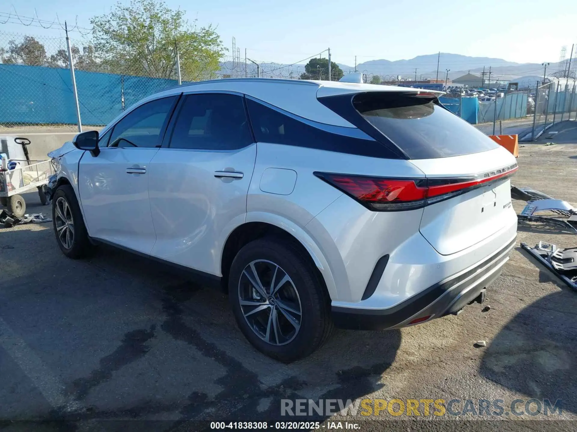 3 Photograph of a damaged car 2T2BBMCA4RC025397 LEXUS RX 350H 2024