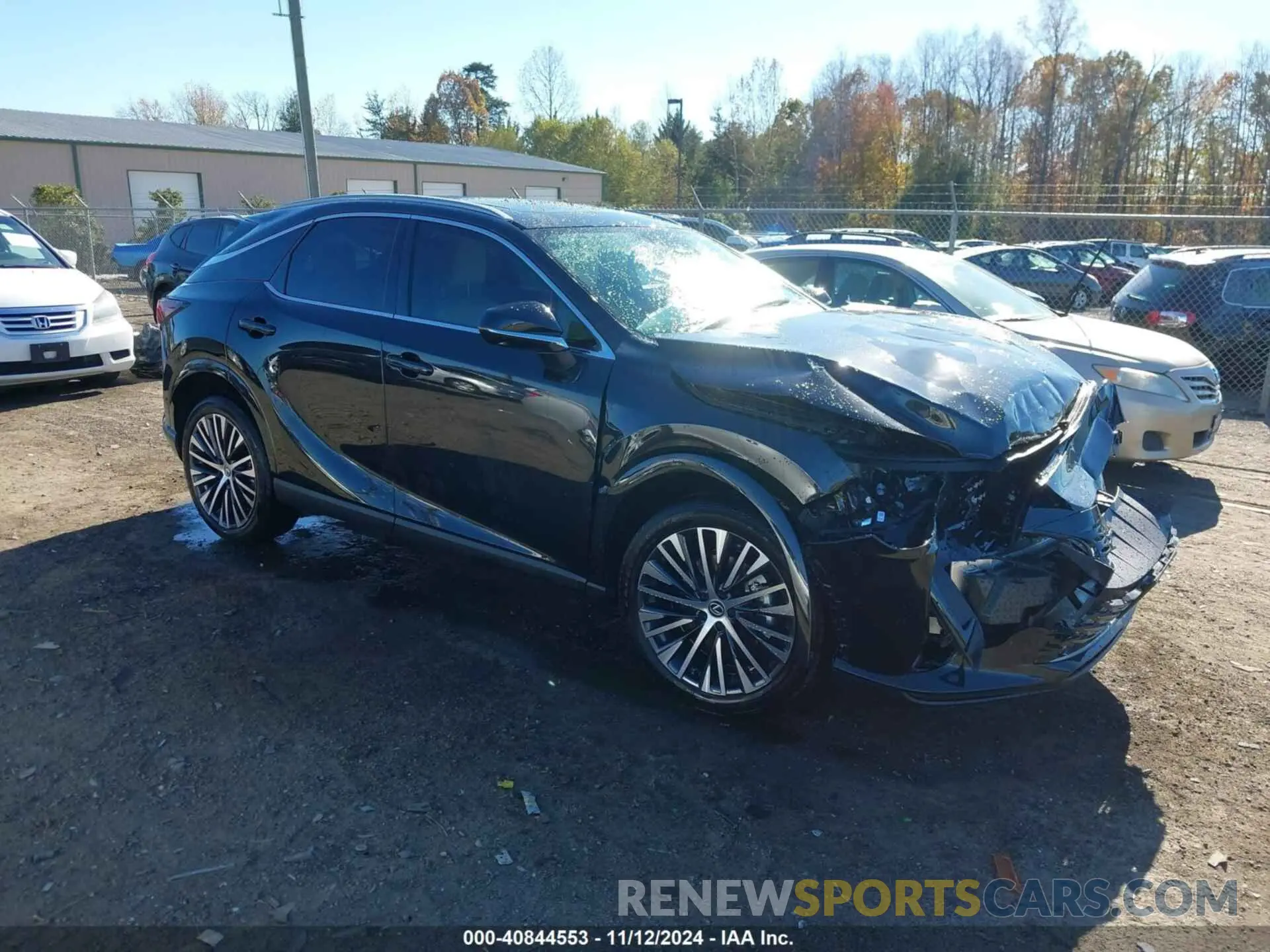 1 Photograph of a damaged car 2T2BBMCA4RC036187 LEXUS RX 350H 2024