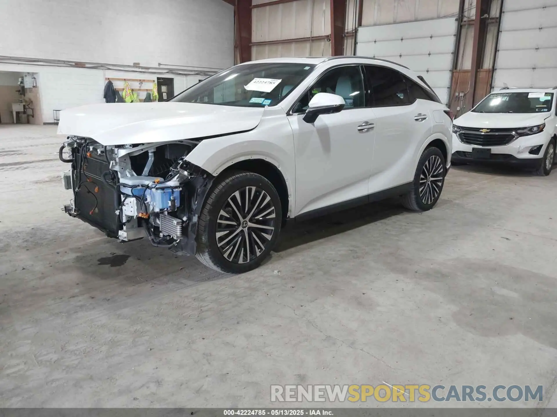 2 Photograph of a damaged car 2T2BBMCA6RC039544 LEXUS RX 350H 2024