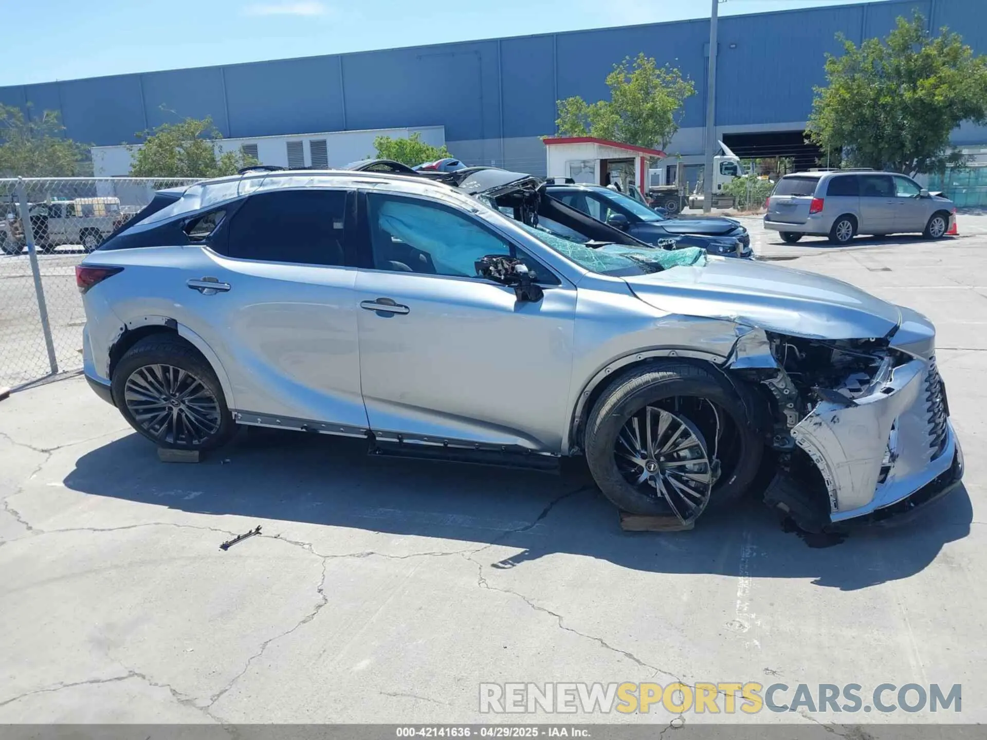 14 Photograph of a damaged car 2T2BBMCA7RC048589 LEXUS RX 350H 2024