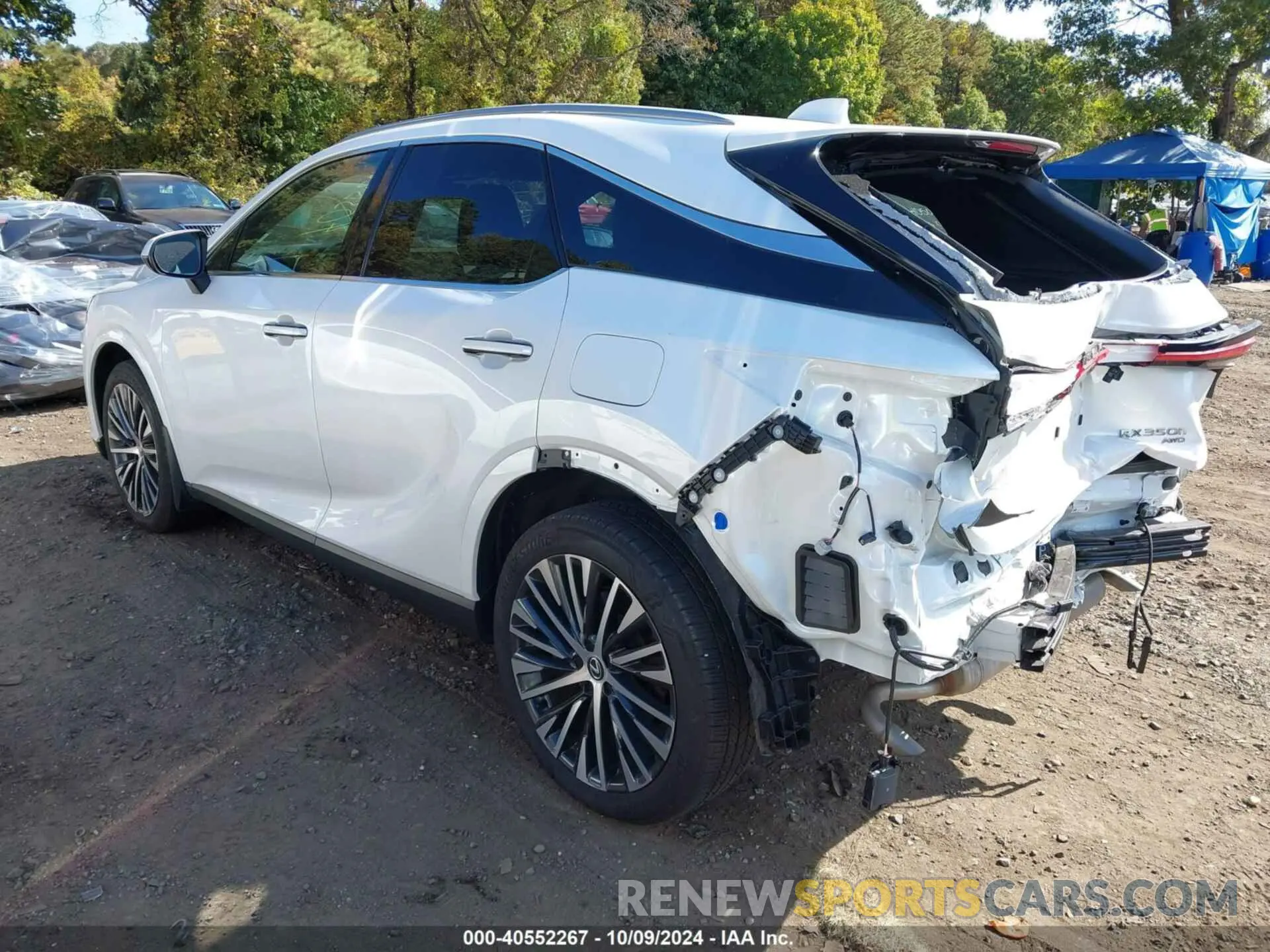 3 Photograph of a damaged car 2T2BBMCA8RC026648 LEXUS RX 350H 2024