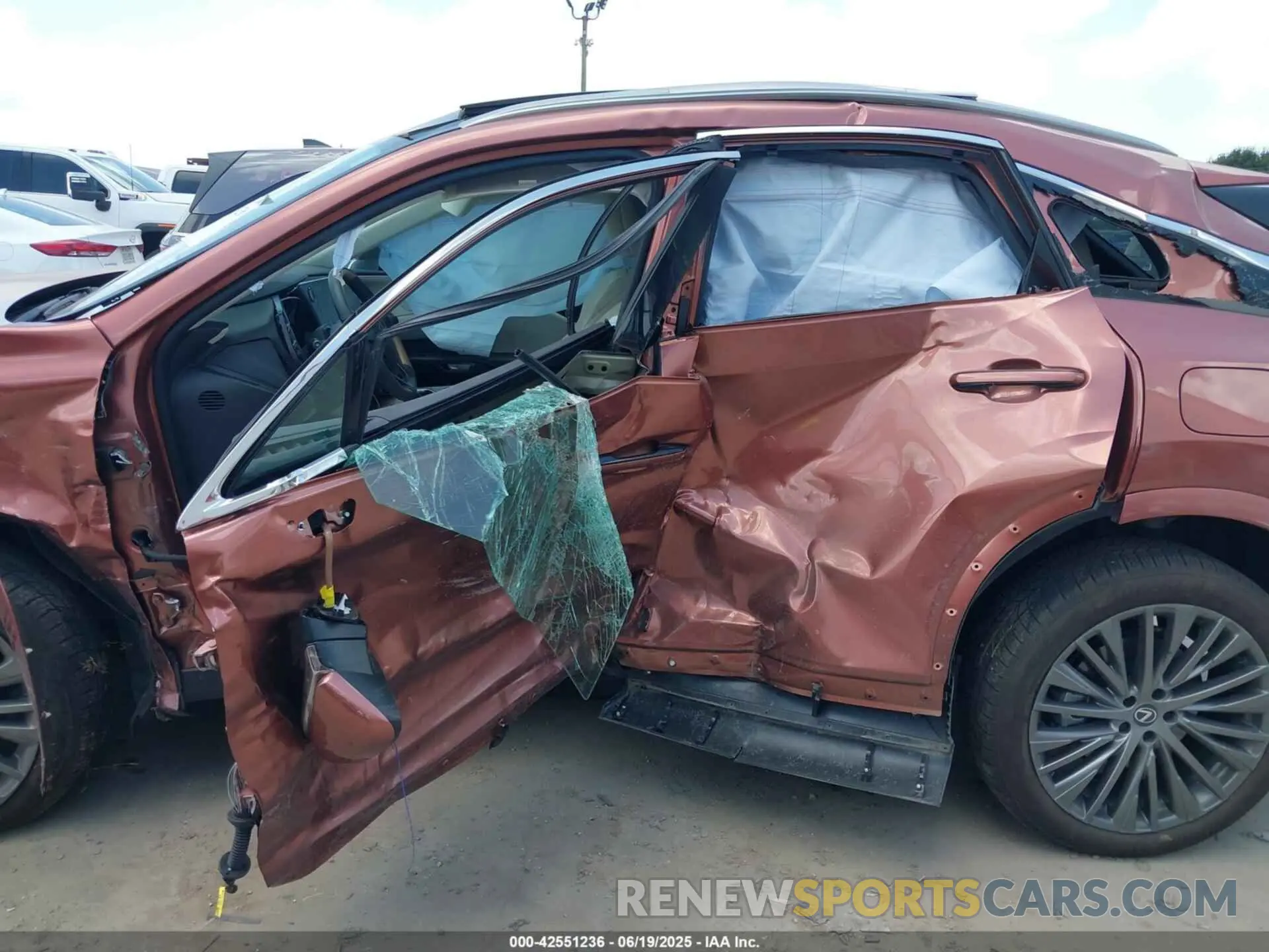 13 Photograph of a damaged car 2T2BBMCAXRC054497 LEXUS RX 350H 2024