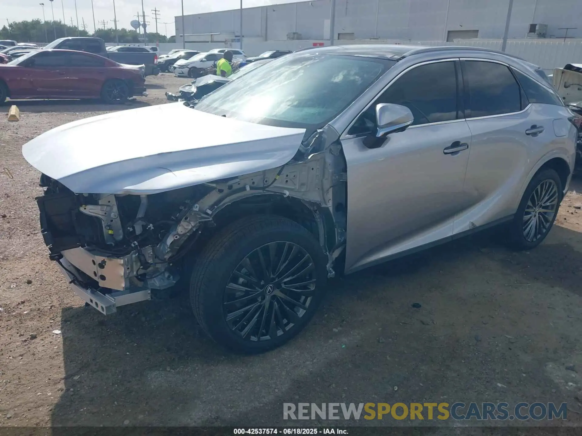2 Photograph of a damaged car 2T2BBMCA1SC065748 LEXUS RX 350H 2025