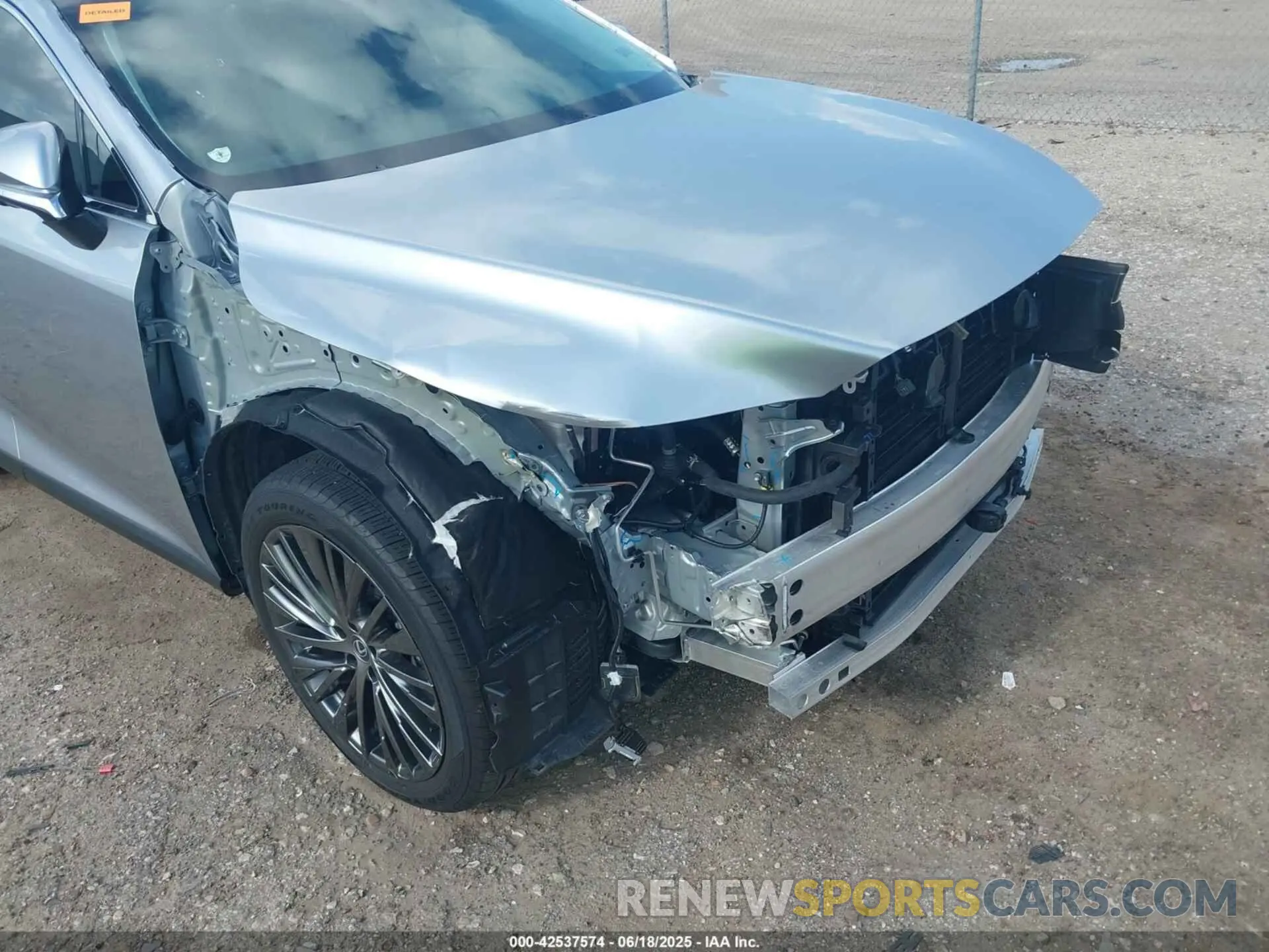22 Photograph of a damaged car 2T2BBMCA1SC065748 LEXUS RX 350H 2025