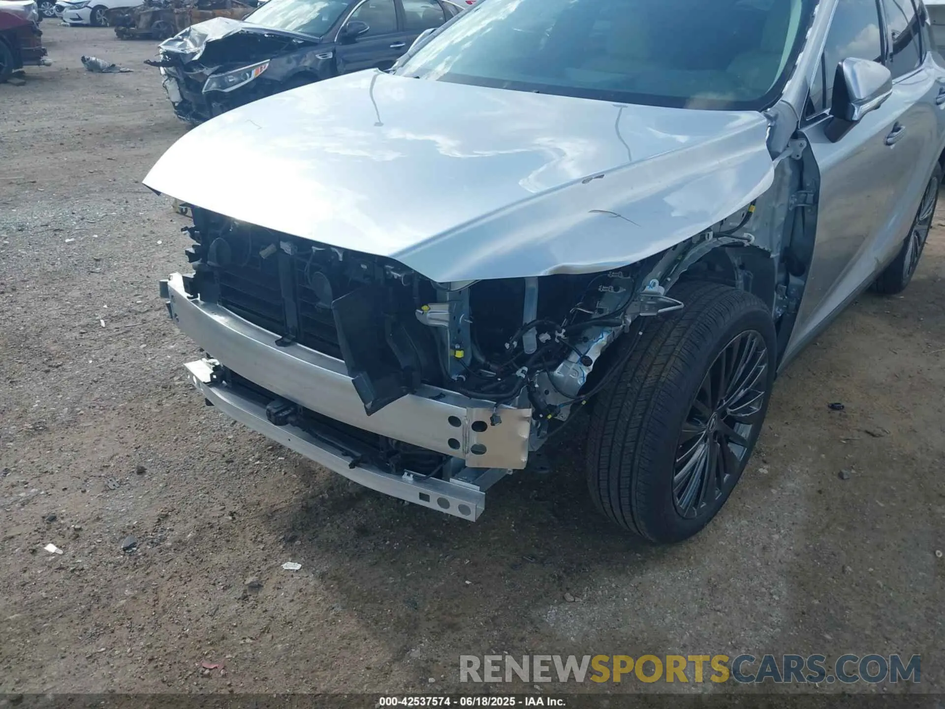 6 Photograph of a damaged car 2T2BBMCA1SC065748 LEXUS RX 350H 2025
