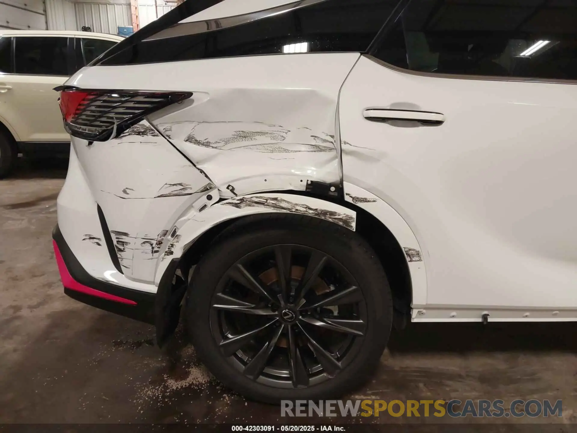 6 Photograph of a damaged car 2T2BBMCA3SC066044 LEXUS RX 350H 2025