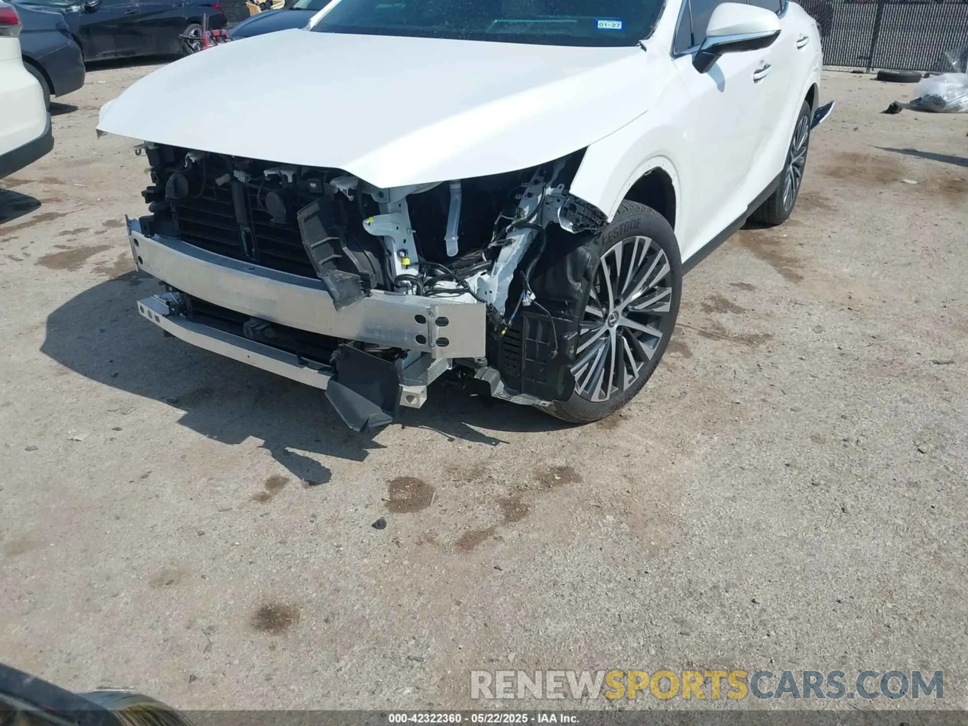 6 Photograph of a damaged car 2T2BBMCA7SC071814 LEXUS RX 350H 2025