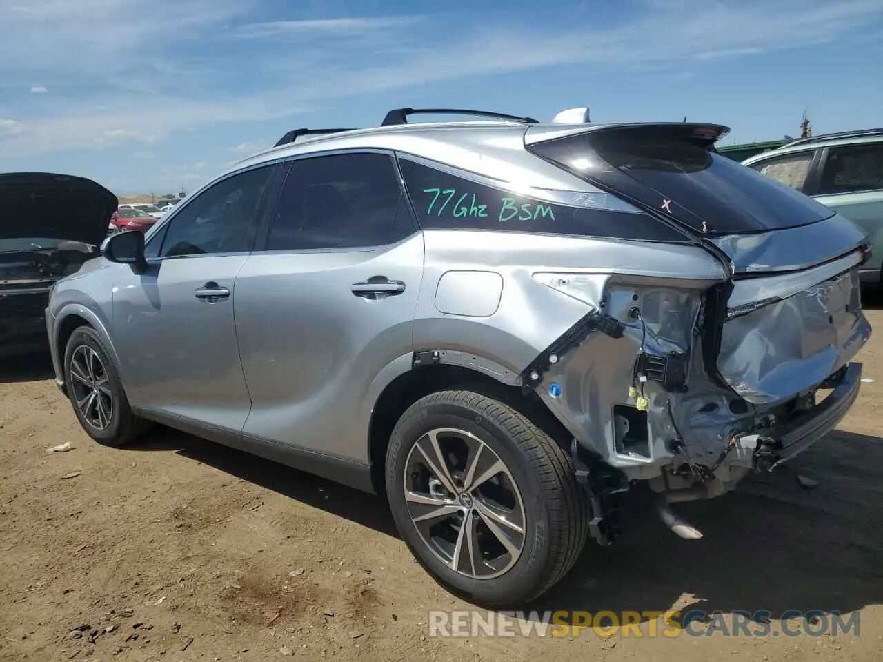 2 Photograph of a damaged car 2T2BBMCA1PC001300 LEXUS RX 350H BA 2023