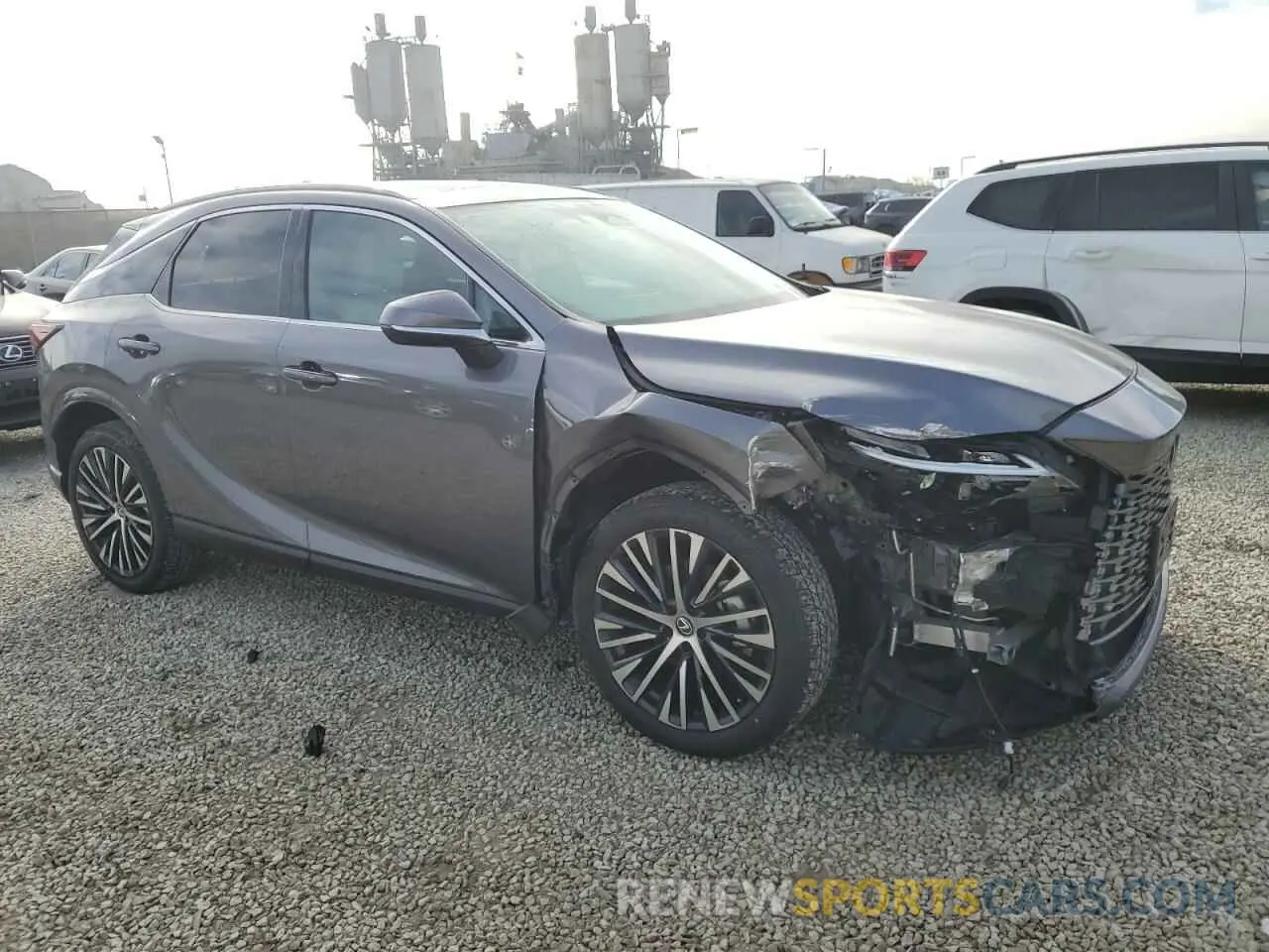 4 Photograph of a damaged car 2T2BBMCA1PC015293 LEXUS RX 350H BA 2023