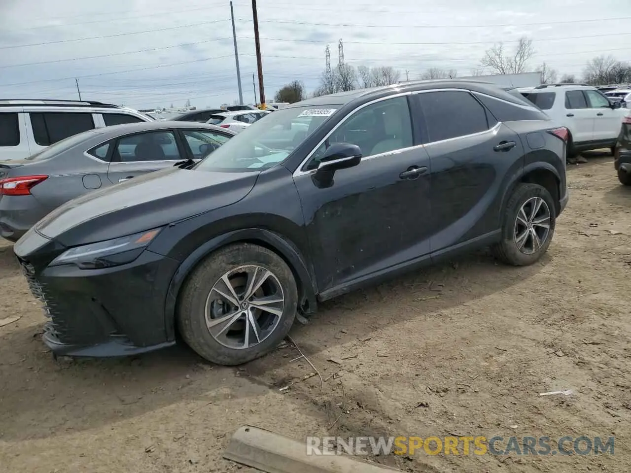 1 Photograph of a damaged car 2T2BBMCA3PC007115 LEXUS RX 350H BA 2023