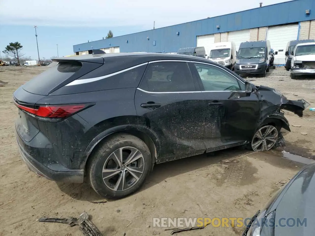 3 Photograph of a damaged car 2T2BBMCA3PC007115 LEXUS RX 350H BA 2023