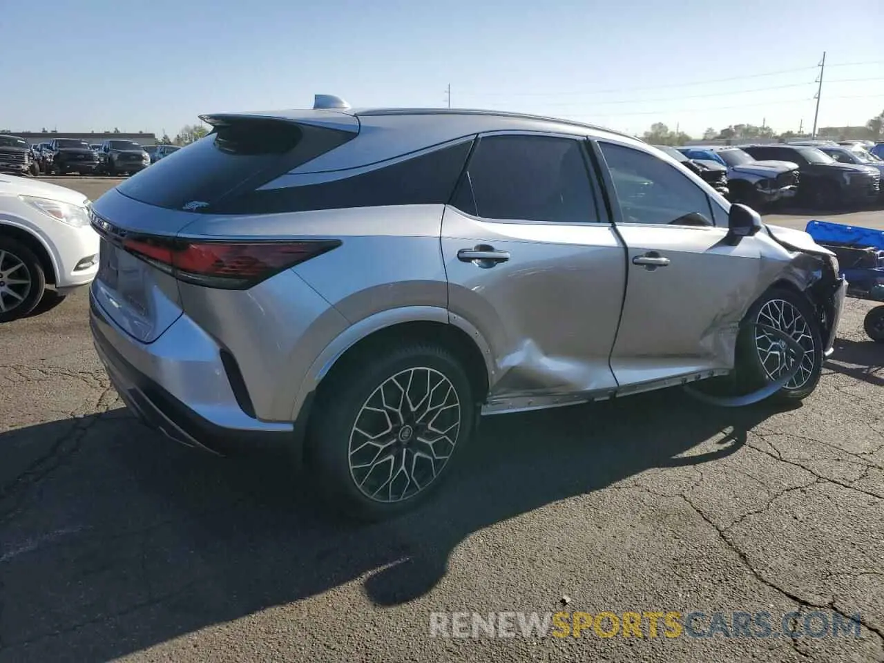 3 Photograph of a damaged car 2T2BBMCA3PC022150 LEXUS RX 350H BA 2023