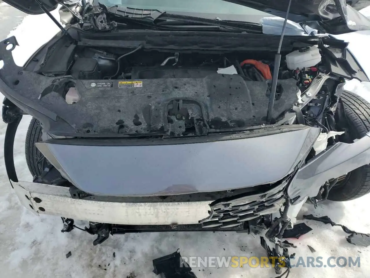 12 Photograph of a damaged car 2T2BBMCA4PC010296 LEXUS RX 350H BA 2023