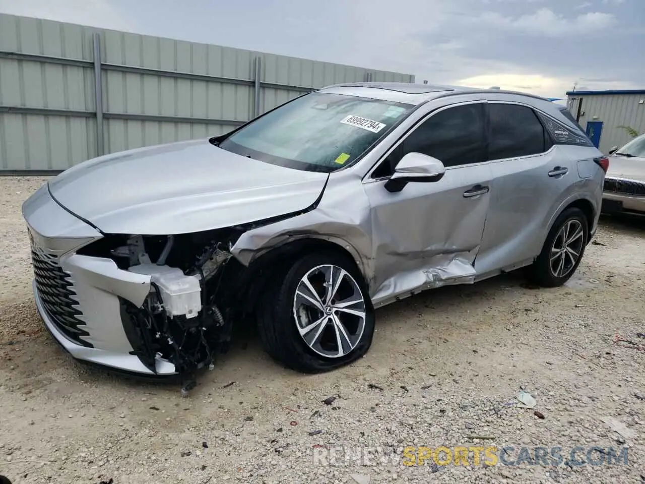1 Photograph of a damaged car 2T2BBMCA4PC016194 LEXUS RX 350H BA 2023