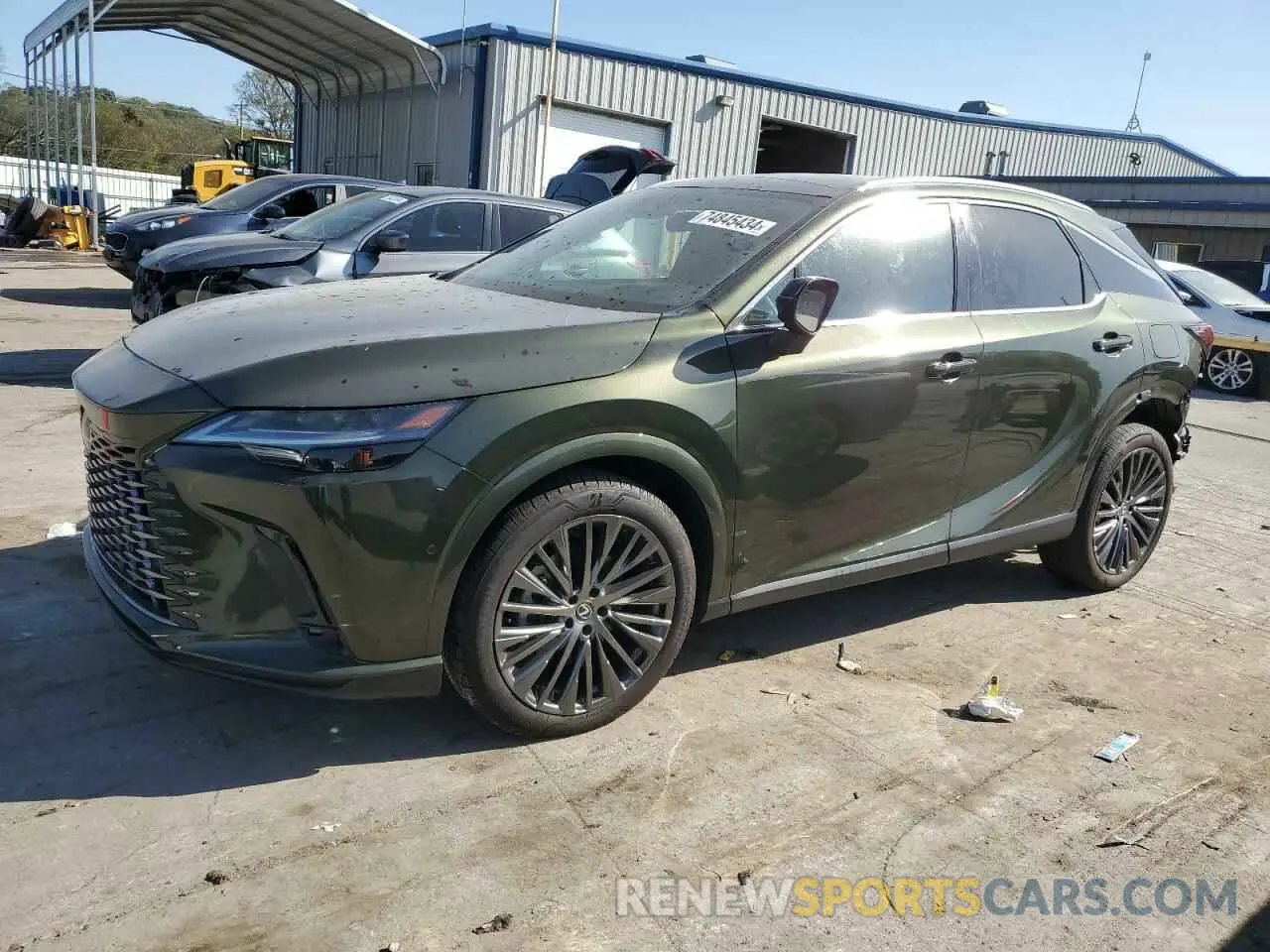 1 Photograph of a damaged car 2T2BBMCA4PC021668 LEXUS RX 350H BA 2023
