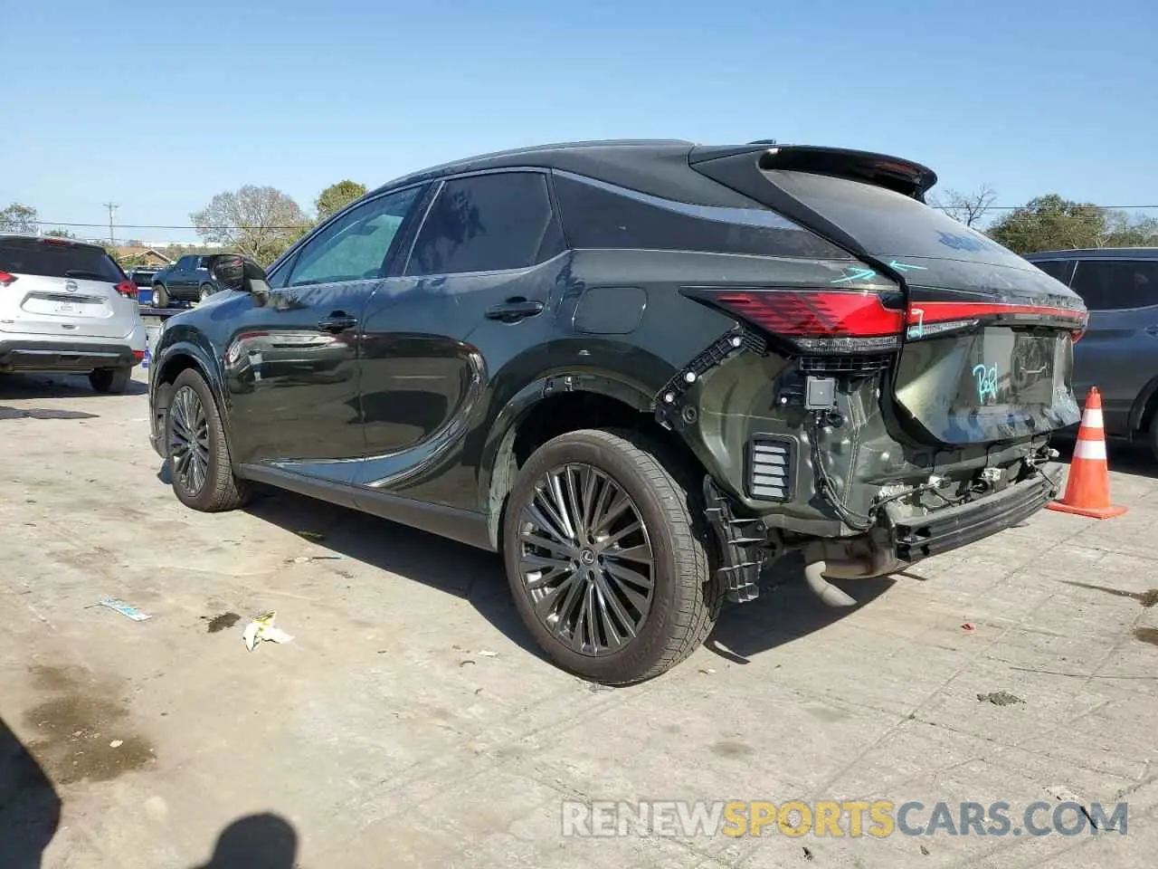 2 Photograph of a damaged car 2T2BBMCA4PC021668 LEXUS RX 350H BA 2023