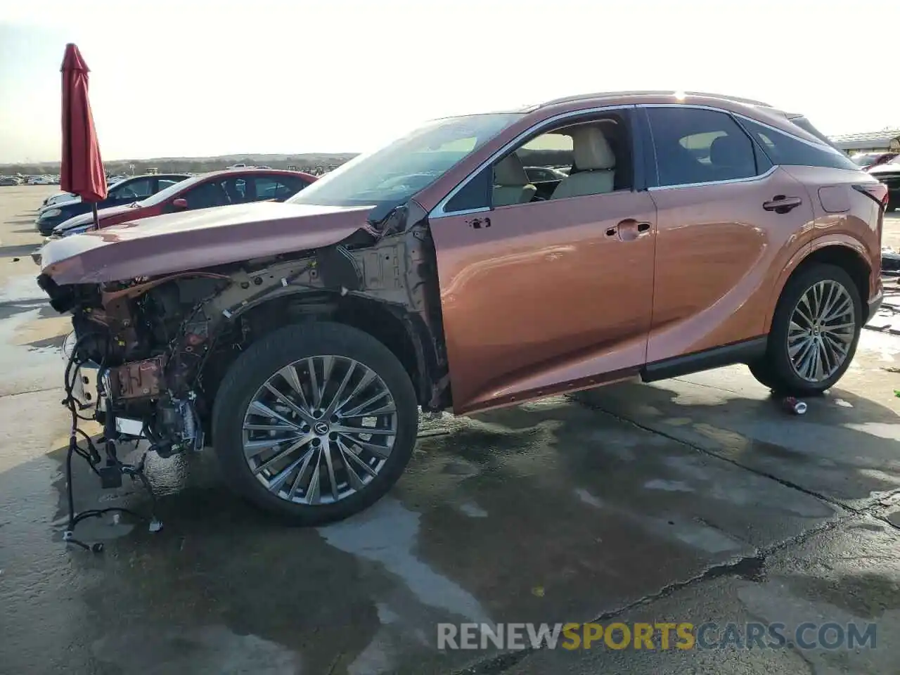 1 Photograph of a damaged car 2T2BBMCA8PC003786 LEXUS RX 350H BA 2023