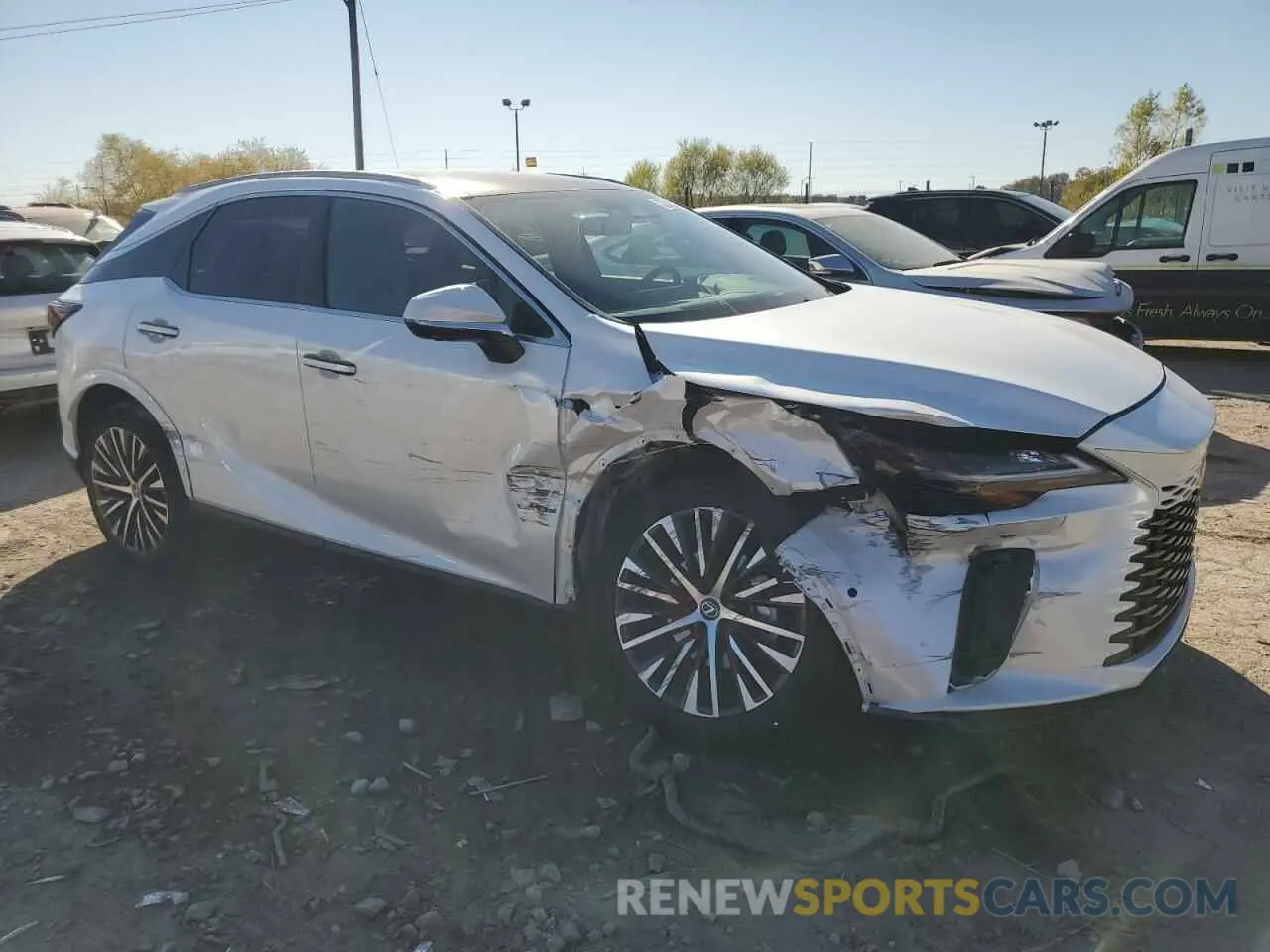 4 Photograph of a damaged car 2T2BBMCA8PC013380 LEXUS RX 350H BA 2023