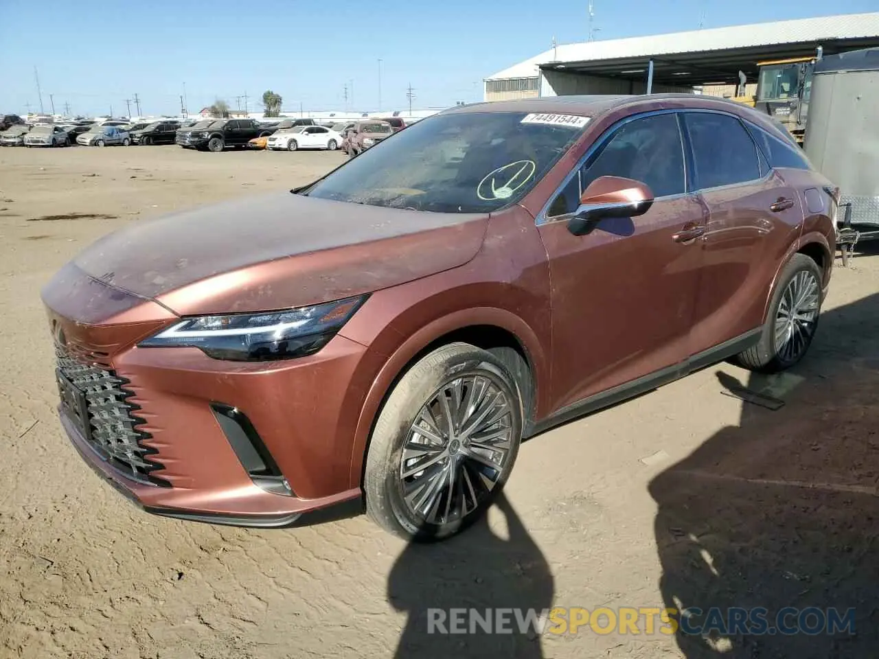 1 Photograph of a damaged car 2T2BBMCA9PC004400 LEXUS RX 350H BA 2023