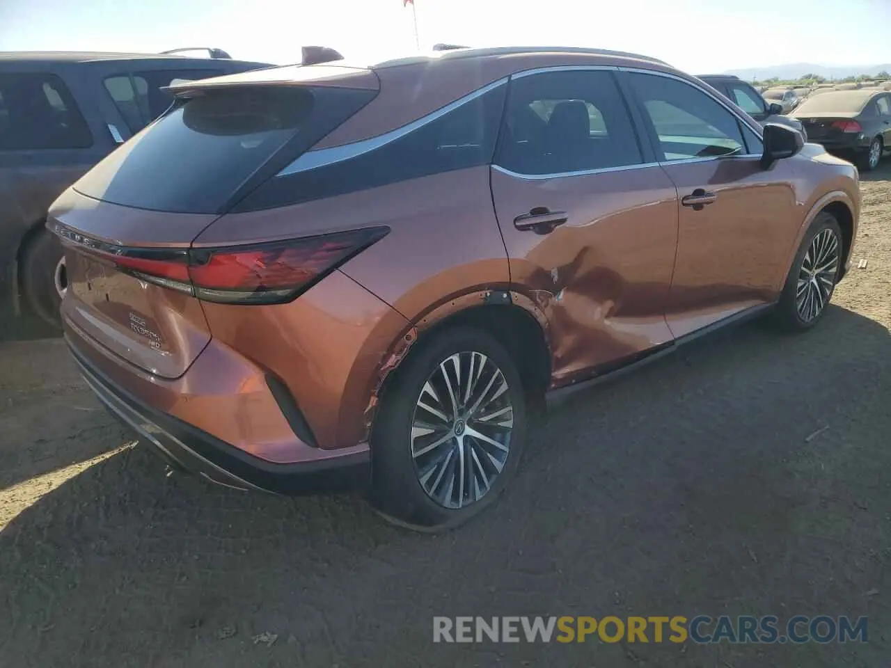 3 Photograph of a damaged car 2T2BBMCA9PC004400 LEXUS RX 350H BA 2023