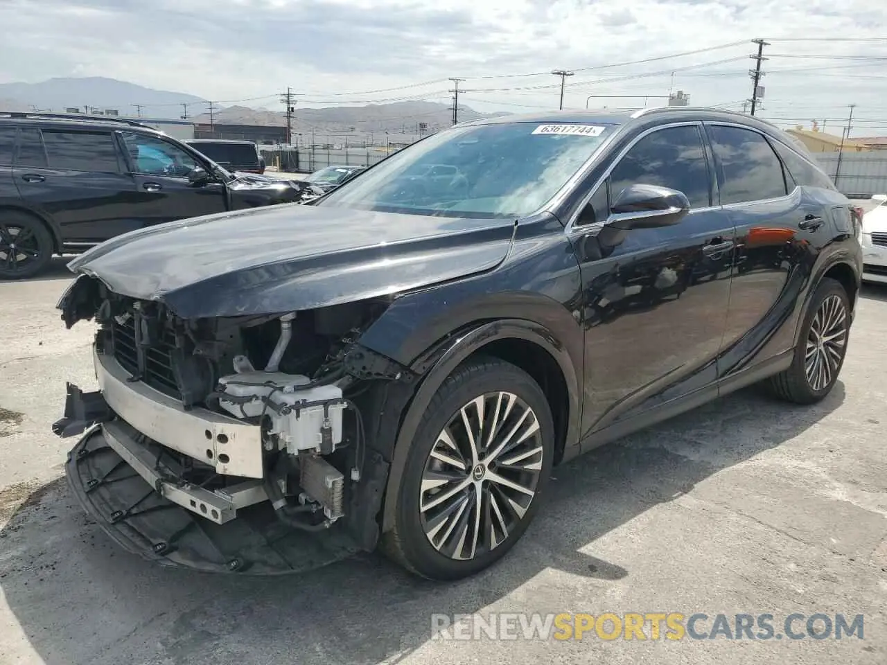 1 Photograph of a damaged car 2T2BBMCA9PC008396 LEXUS RX 350H BA 2023