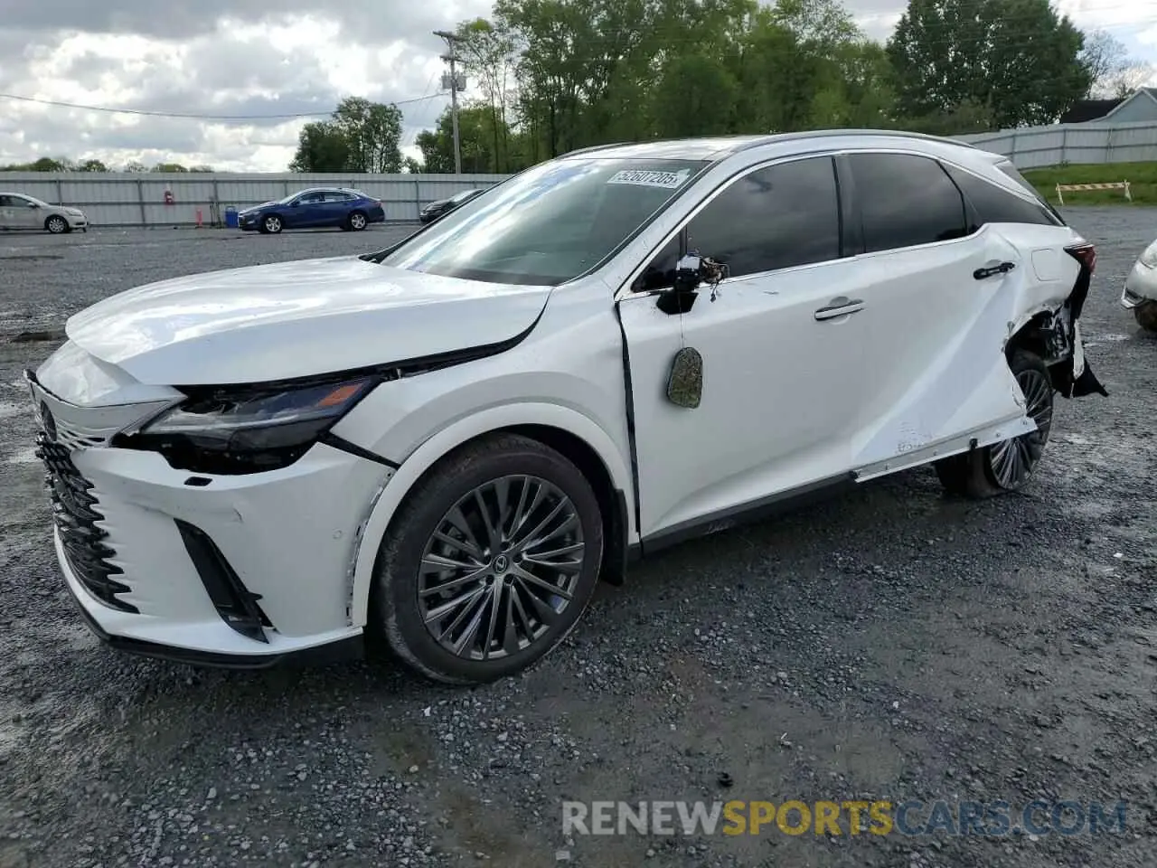 1 Photograph of a damaged car 2T2BBMCAXPC008715 LEXUS RX 350H BA 2023