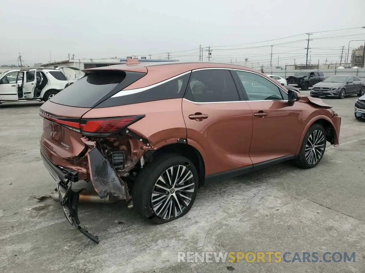 3 Photograph of a damaged car 2T2BBMCAXPC008973 LEXUS RX 350H BA 2023
