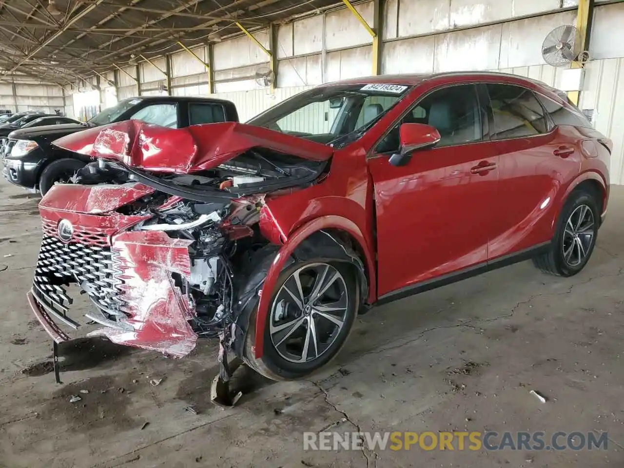 1 Photograph of a damaged car 2T2BBMCA0RC024571 LEXUS RX 350H BA 2024