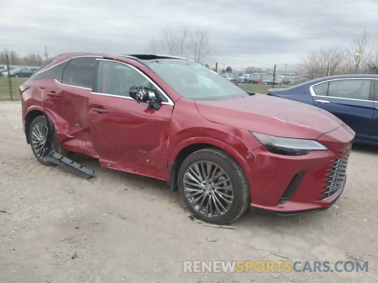 4 Photograph of a damaged car 2T2BBMCA0RC054184 LEXUS RX 350H BA 2024