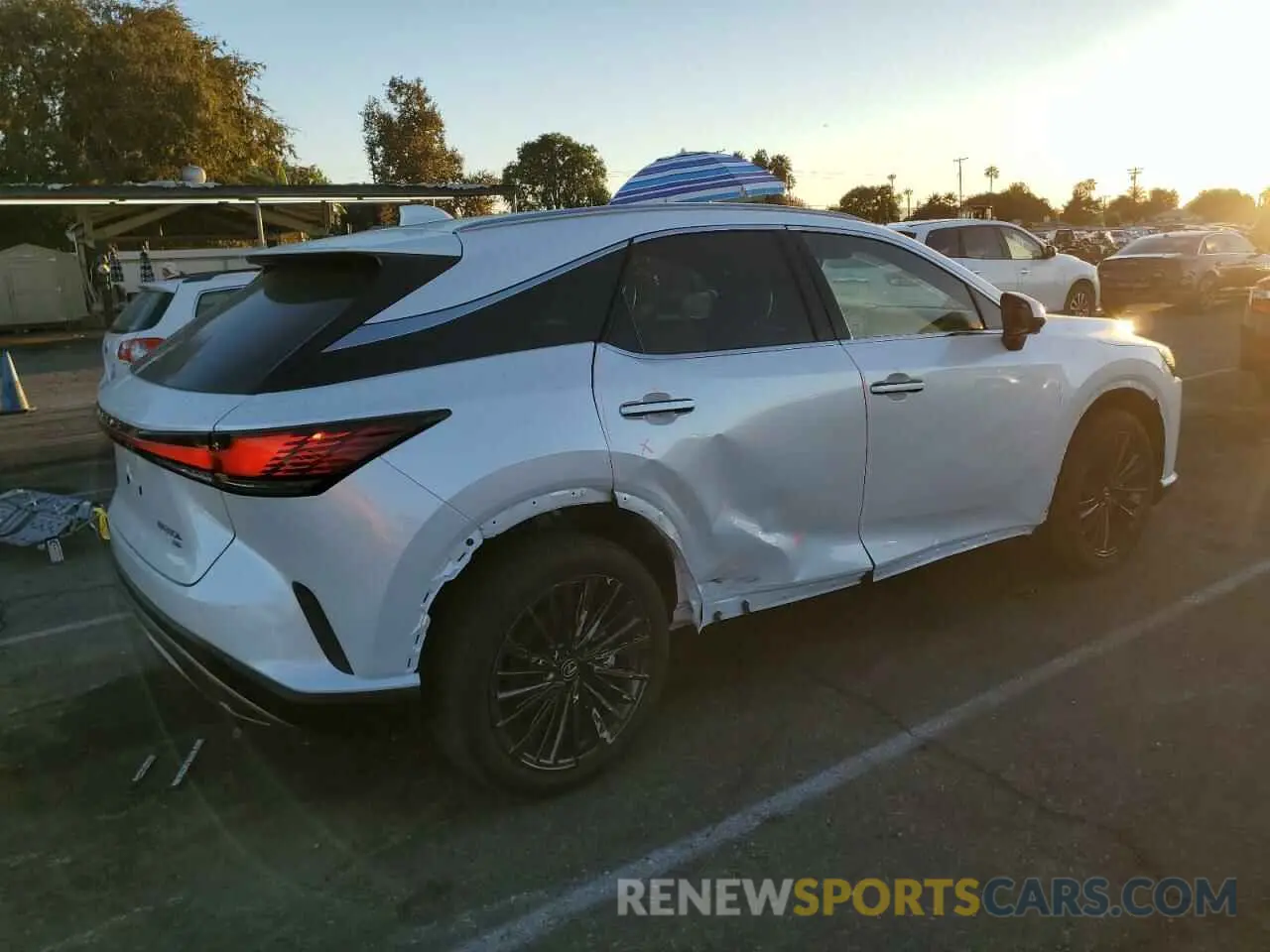 3 Photograph of a damaged car 2T2BBMCA2RC050699 LEXUS RX 350H BA 2024