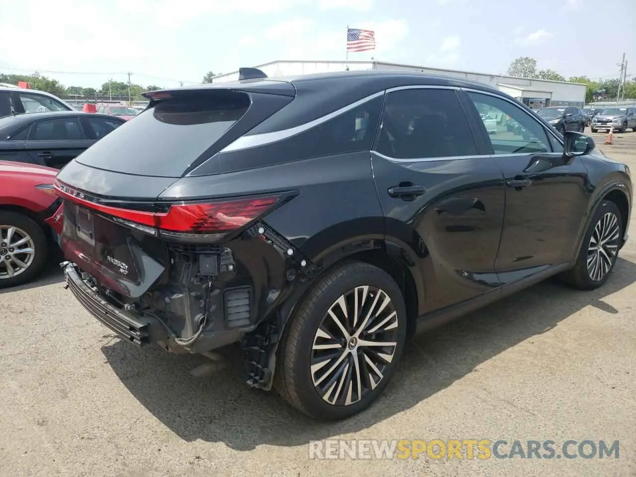 3 Photograph of a damaged car 2T2BBMCA3RC042028 LEXUS RX 350H BA 2024