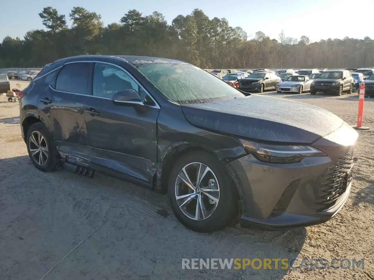 4 Photograph of a damaged car 2T2BBMCA3RC052509 LEXUS RX 350H BA 2024