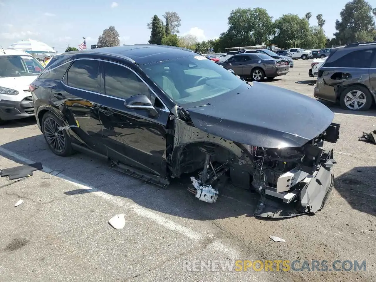 4 Photograph of a damaged car 2T2BBMCA3RC060576 LEXUS RX 350H BA 2024