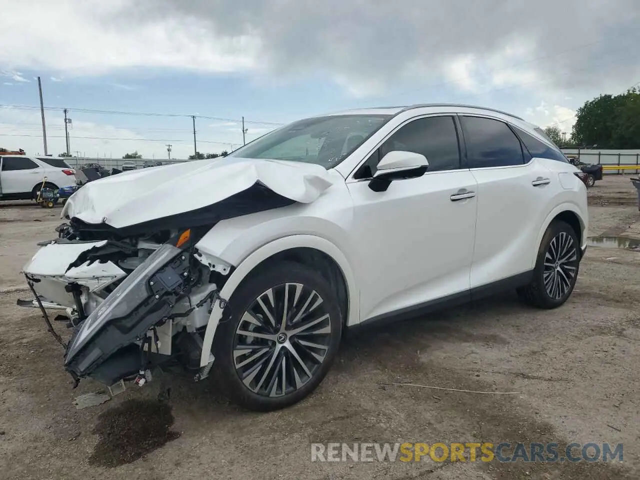 1 Photograph of a damaged car 2T2BBMCA4RC034410 LEXUS RX 350H BA 2024