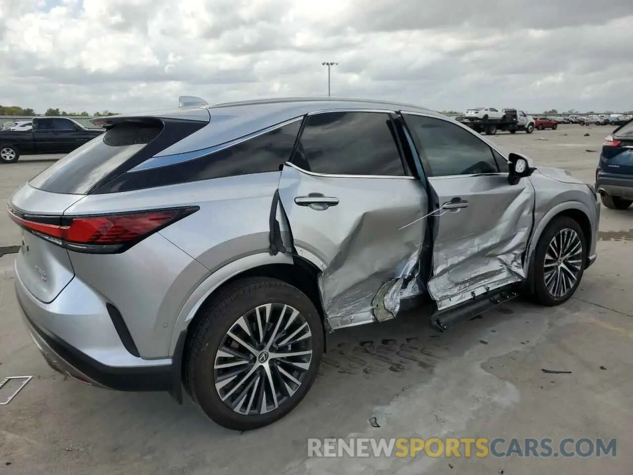 3 Photograph of a damaged car 2T2BBMCA5RC034318 LEXUS RX 350H BA 2024