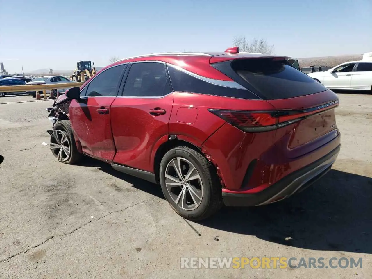 2 Photograph of a damaged car 2T2BBMCA5RC048221 LEXUS RX 350H BA 2024