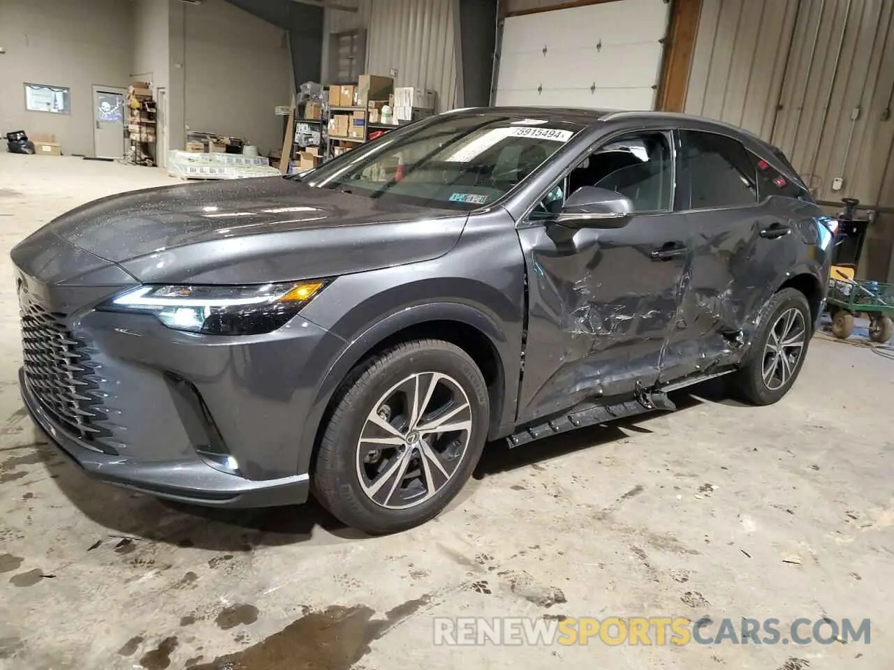 1 Photograph of a damaged car 2T2BBMCA7RC032540 LEXUS RX 350H BA 2024