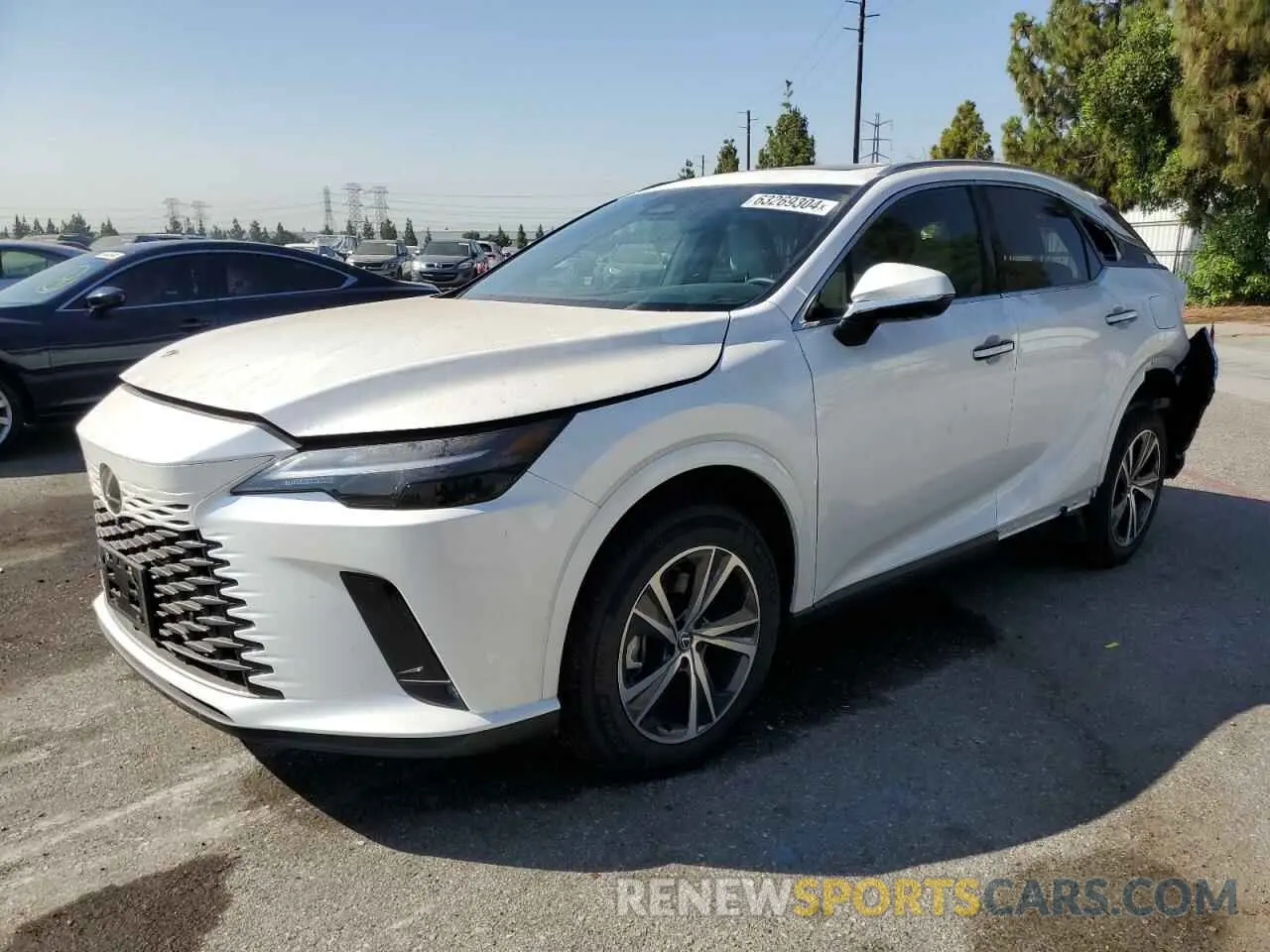 1 Photograph of a damaged car 2T2BBMCA8RC028190 LEXUS RX 350H BA 2024