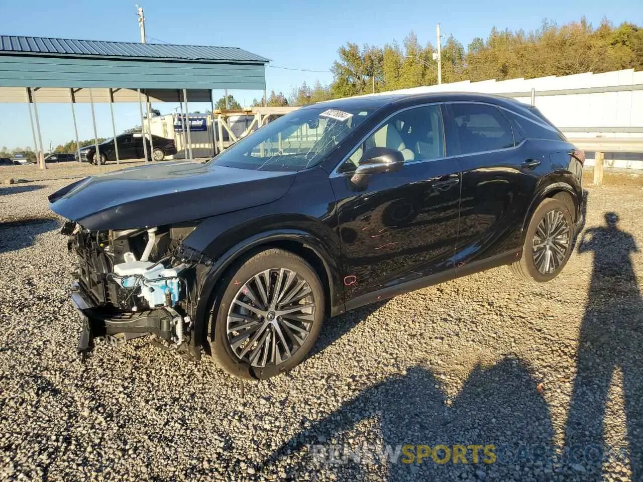 1 Photograph of a damaged car 2T2BBMCA9RC049422 LEXUS RX 350H BA 2024
