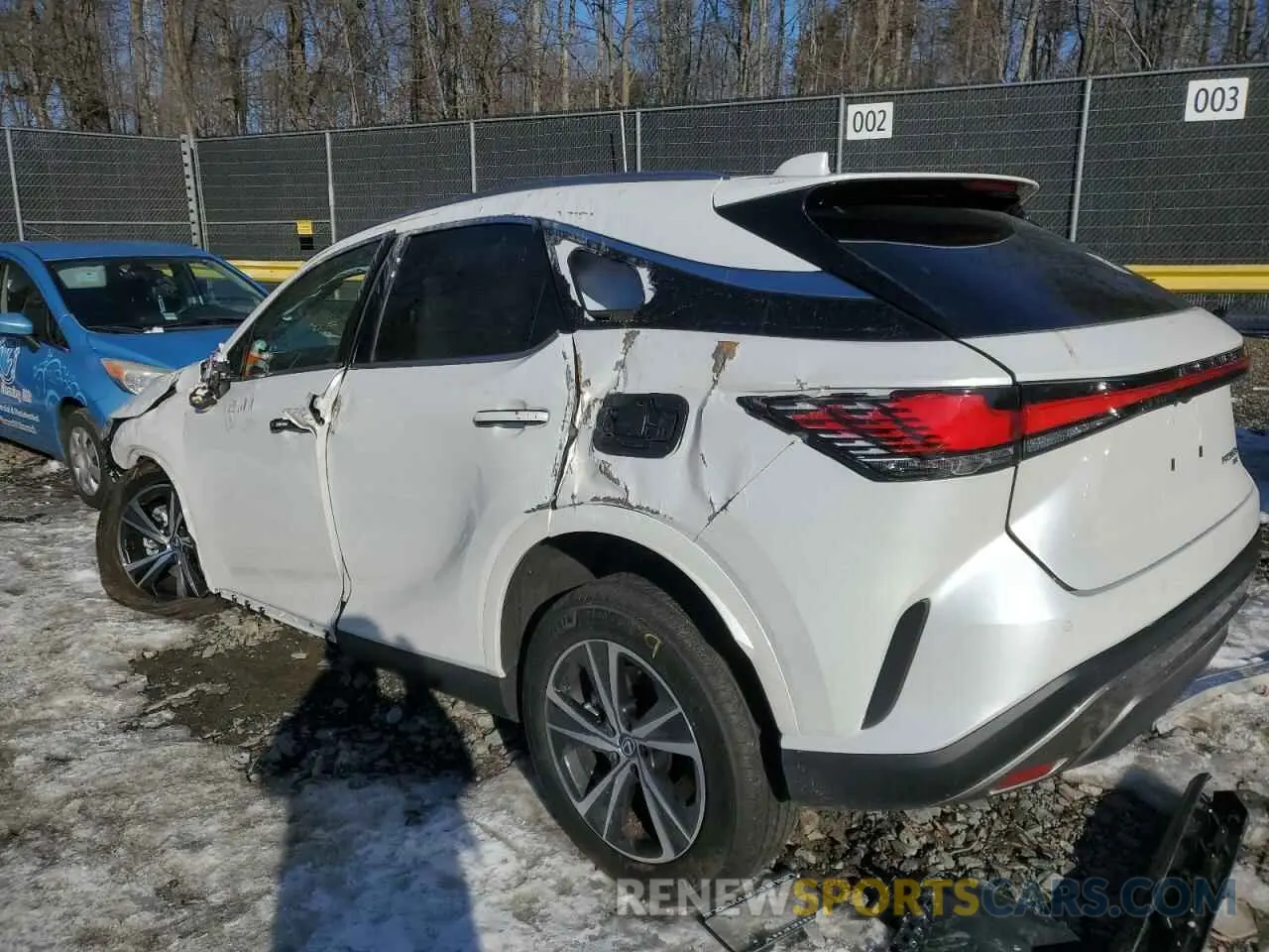 2 Photograph of a damaged car 2T2BBMCAXRC063099 LEXUS RX 350H BA 2024