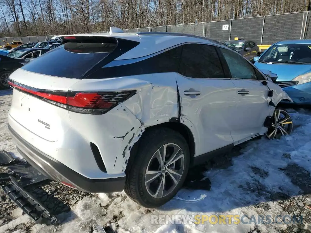 3 Photograph of a damaged car 2T2BBMCAXRC063099 LEXUS RX 350H BA 2024